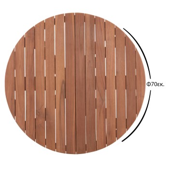TABLETOP ROUND FK18133 TEAK WOOD--NATURAL COLOR Φ70x4(thickness)cm. TABLETOP ROUND FK18133 TEAK WOOD--NATURAL COLOR Φ70x4(thickness)cm.