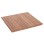 TABLETOP SQUARE FK18135 TEAK WOOD--NATURAL COLOR 60x60x4(thickness)cm.