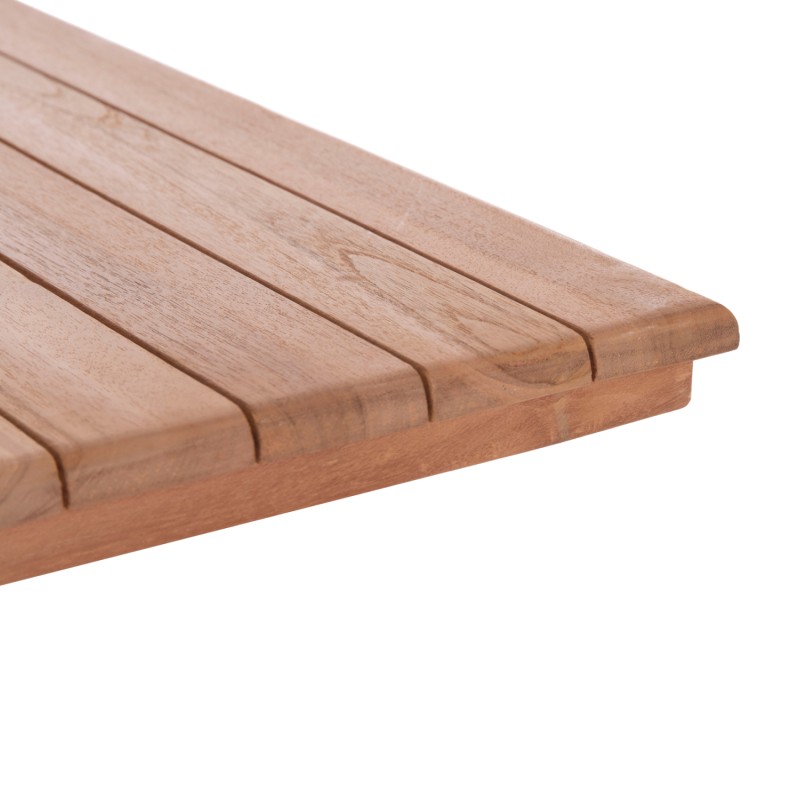 TABLETOP SQUARE FK18135 TEAK WOOD--NATURAL COLOR 60x60x4(thickness)cm. TABLETOP SQUARE FK18135 TEAK WOOD--NATURAL COLOR 60x60x4(thickness)cm.