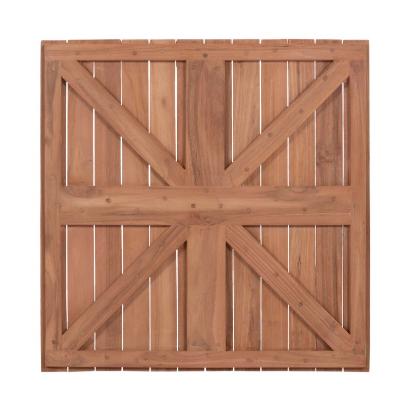 TABLETOP SQUARE FK18135 TEAK WOOD--NATURAL COLOR 60x60x4(thickness)cm. TABLETOP SQUARE FK18135 TEAK WOOD--NATURAL COLOR 60x60x4(thickness)cm.