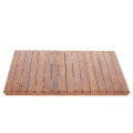 TABLETOP SQUARE FK18137 TEAK WOOD--NATURAL COLOR 80x80x4(thickness)cm. TABLETOP SQUARE FK18137 TEAK WOOD--NATURAL COLOR 80x80x4(thickness)cm.