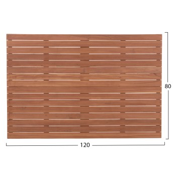 TABLETOP RECTANGULAR FK18138 TEAK WOOD--NATURAL COLOR 120x80x4(thickness)cm. TABLETOP RECTANGULAR FK18138 TEAK WOOD--NATURAL COLOR 120x80x4(thickness)cm.