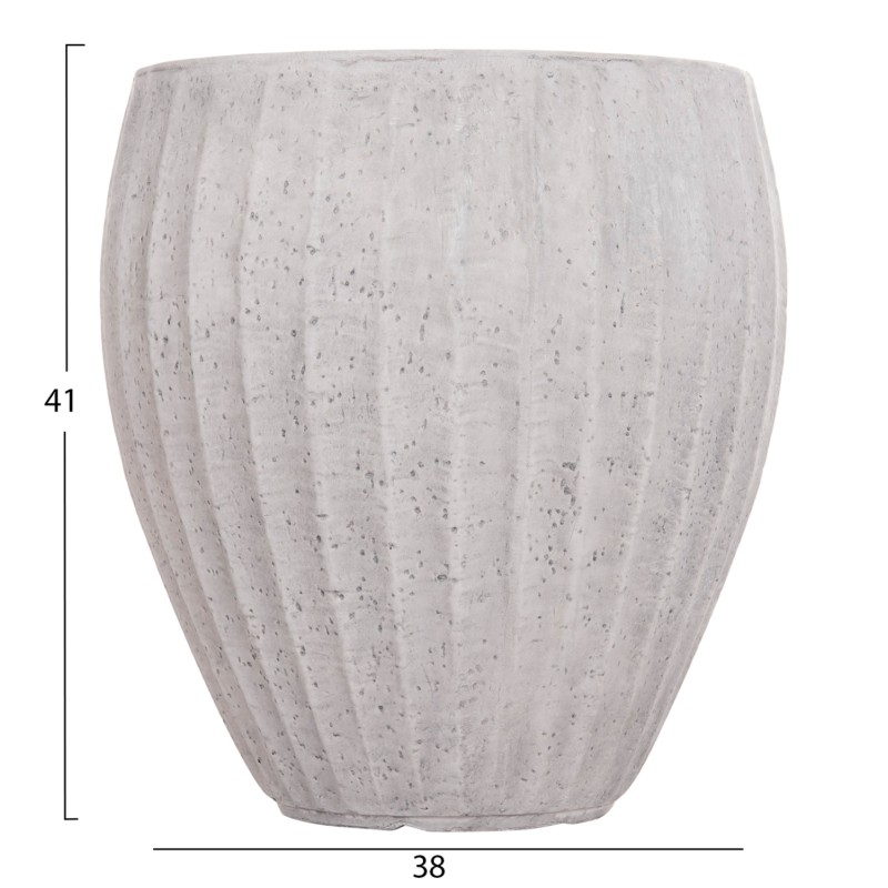 GARDEN PLANTERS ROUND SET 3PCS SERIES GARDENER FK4728 FIBERCLAY--IN CEMENT COLOR Φ48x56Hcm. GARDEN PLANTERS ROUND SET 3PCS SERIES GARDENER FK4728 FIBERCLAY--IN CEMENT COLOR Φ48x56Hcm.
