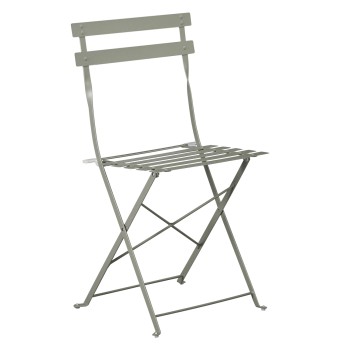 FOLDING CHAIR SOPHIE FK6337.05 METALLIC IN DARK OLIVE 41x43x80Hcm.