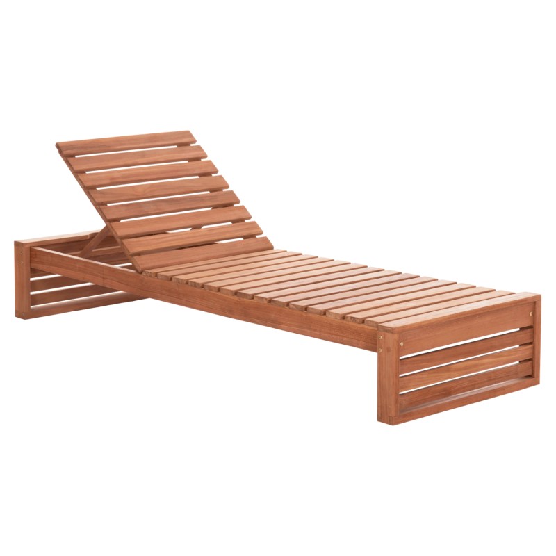 SUNLOUNGER WITHOUT CUSHIONS ZIZEL FK6161 TEAK WOOD IN NATURAL 200x71x30Hcm. SUNLOUNGER WITHOUT CUSHIONS ZIZEL FK6161 TEAK WOOD IN NATURAL 200x71x30Hcm.