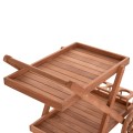 SERVING TROLLEY ALFRED FK4579 TEAK WOOD IN NATURAL COLOR 86x56x80Hcm. SERVING TROLLEY ALFRED FK4579 TEAK WOOD IN NATURAL COLOR 86x56x80Hcm.