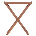 SERVING TRAY ON FOLDABLE STAND BARNABY FK4580 TEAK WOOD IN NATURAL COLOR 63x40x77Hcm SERVING TRAY ON FOLDABLE STAND BARNABY FK4580 TEAK WOOD IN NATURAL COLOR 63x40x77Hcm