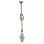 CEILING PENDANT LAMP WITH LIGHT BULB FK11932.02--ROPE 1M LONG AND 2cm THICK-E27 SOCKET