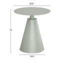 OUTDOOR LOUNGE SET 3PCS OREGO FK21106.06 ALUMINUM IN PISTACHIO GREEN COLOR OUTDOOR LOUNGE SET 3PCS OREGO FK21106.06 ALUMINUM IN PISTACHIO GREEN COLOR