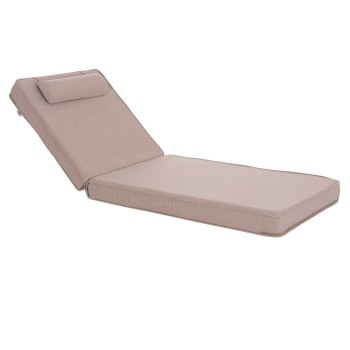 SUNLOUNGER CUSHION AKINO FK21095.01 OLEFIN IN BEIGE WITH FOAM FILLING 190x70x10Hcm.
