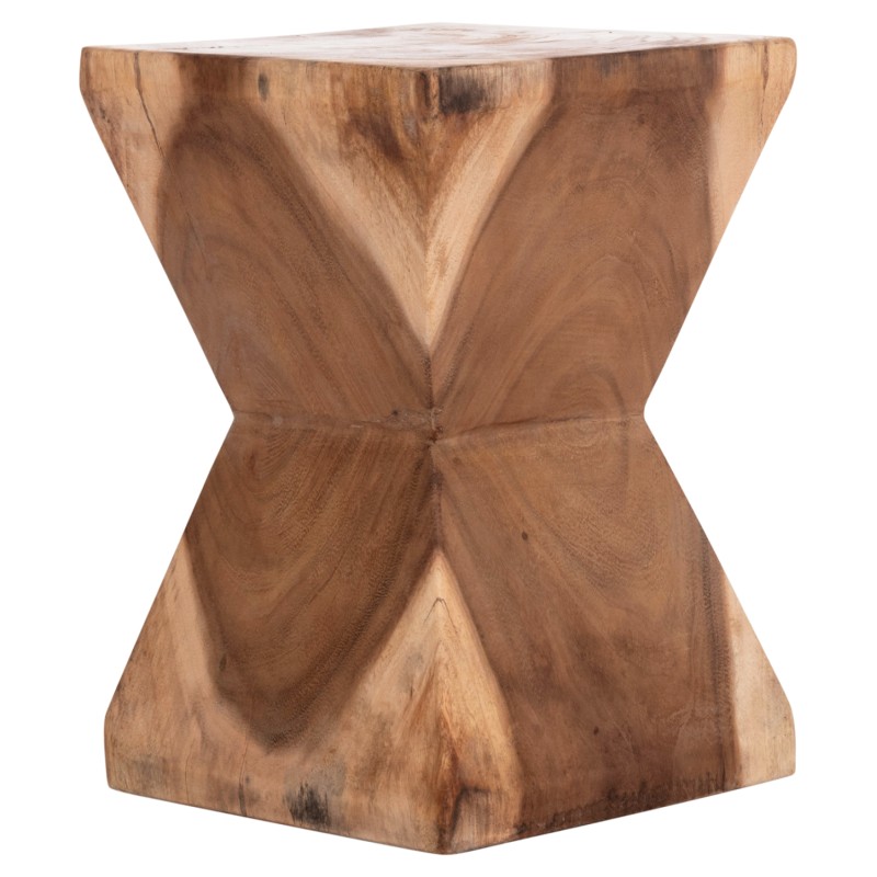 SIDE STOOL ANVIL FK9756.11 SUAR WOOD IN NATURAL 31x31x45Hcm. SIDE STOOL ANVIL FK9756.11 SUAR WOOD IN NATURAL 31x31x45Hcm.