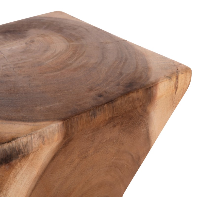 SIDE STOOL ANVIL FK9756.11 SUAR WOOD IN NATURAL 31x31x45Hcm. SIDE STOOL ANVIL FK9756.11 SUAR WOOD IN NATURAL 31x31x45Hcm.
