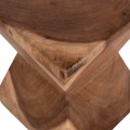 SIDE STOOL ANVIL FK9756.11 SUAR WOOD IN NATURAL 31x31x45Hcm. SIDE STOOL ANVIL FK9756.11 SUAR WOOD IN NATURAL 31x31x45Hcm.