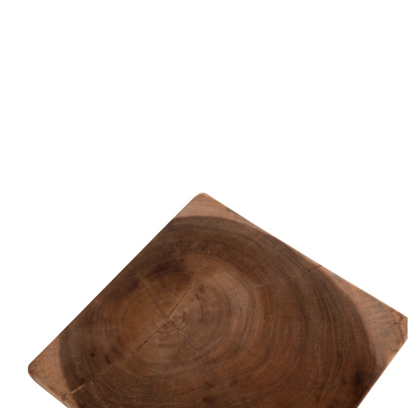 SIDE STOOL ANVIL FK9756.11 SUAR WOOD IN NATURAL 31x31x45Hcm. SIDE STOOL ANVIL FK9756.11 SUAR WOOD IN NATURAL 31x31x45Hcm.