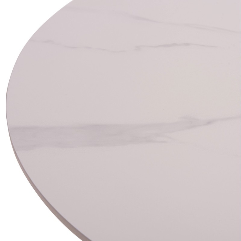 COFFEE TABLES 2PCS SET TALOS FK18140.01 WHITE MARBLE LOOK CERAMIC TOP Φ70x45.5Hcm. COFFEE TABLES 2PCS SET TALOS FK18140.01 WHITE MARBLE LOOK CERAMIC TOP Φ70x45.5Hcm.