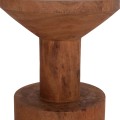 SIDE TABLE BERMAL FK9889.11 SOLID SUAR WOOD IN NATURAL COLOR Φ35x65Hcm. SIDE TABLE BERMAL FK9889.11 SOLID SUAR WOOD IN NATURAL COLOR Φ35x65Hcm.