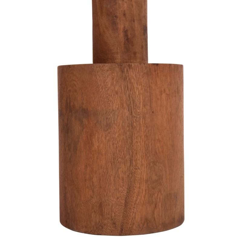 SIDE TABLE BERMAL FK9889.11 SOLID SUAR WOOD IN NATURAL COLOR Φ35x65Hcm. SIDE TABLE BERMAL FK9889.11 SOLID SUAR WOOD IN NATURAL COLOR Φ35x65Hcm.