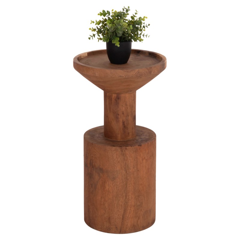 SIDE TABLE BERMAL FK9889.11 SOLID SUAR WOOD IN NATURAL COLOR Φ35x65Hcm. SIDE TABLE BERMAL FK9889.11 SOLID SUAR WOOD IN NATURAL COLOR Φ35x65Hcm.