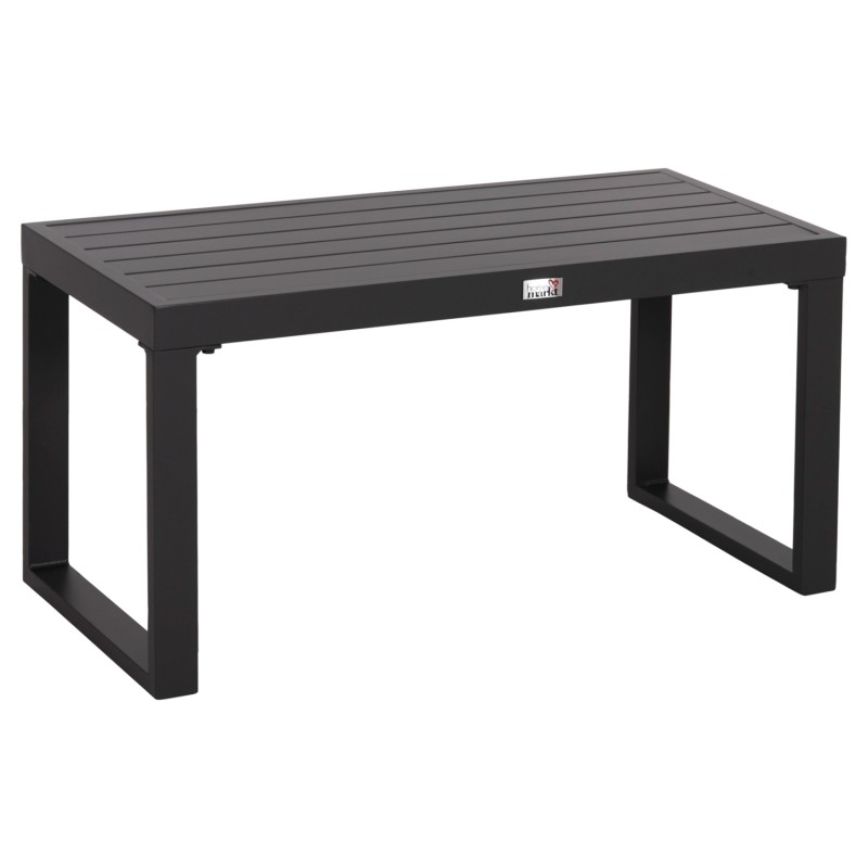 SUNLOUNGER SIDE TABLE SENTRY FK6275.03 ALUMINUM IN DARK GREY 87x43,5x45Hcm.
