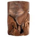 SIDE STOOL/TABLE STOMP FK9350.11 TEAK WOOD--NATURAL COLOR Φ30x45Hcm. SIDE STOOL/TABLE STOMP FK9350.11 TEAK WOOD--NATURAL COLOR Φ30x45Hcm.