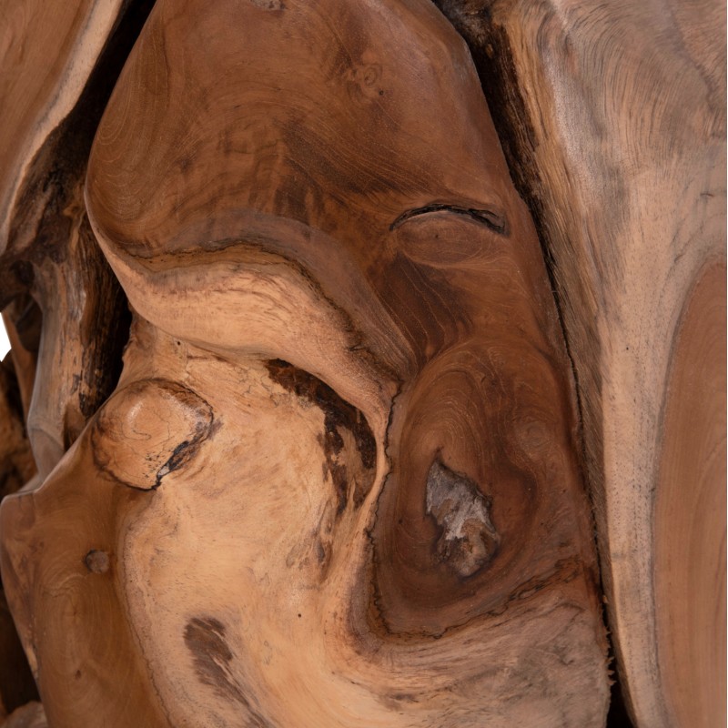 SIDE STOOL/TABLE STOMP FK9350.11 TEAK WOOD--NATURAL COLOR Φ30x45Hcm. SIDE STOOL/TABLE STOMP FK9350.11 TEAK WOOD--NATURAL COLOR Φ30x45Hcm.