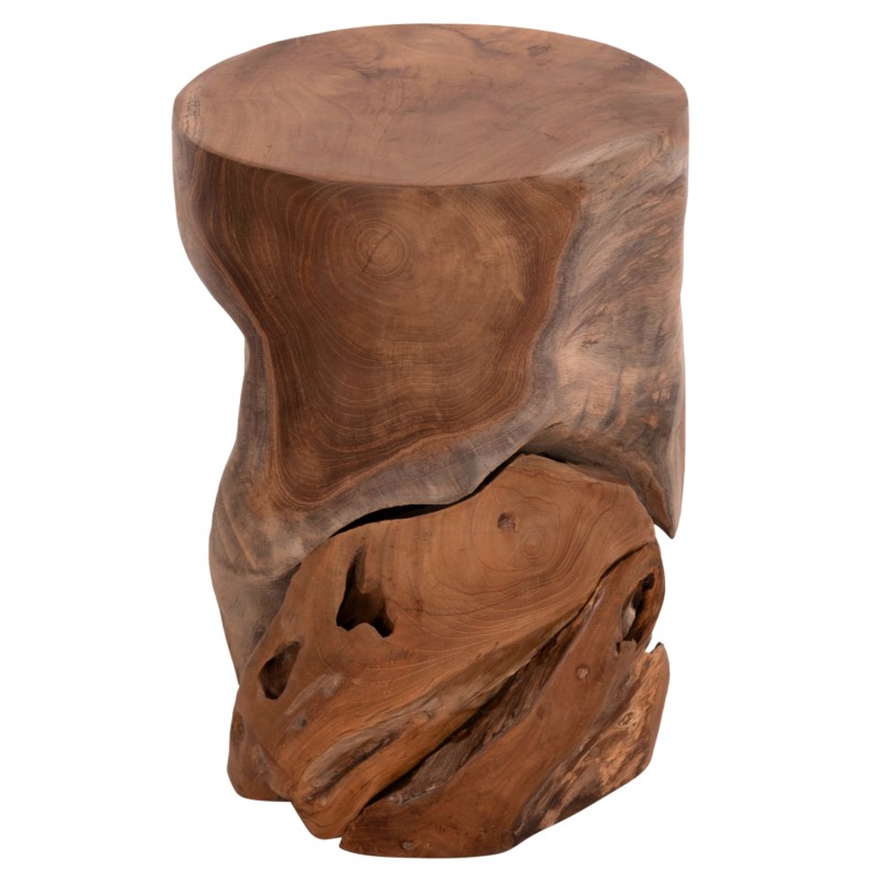 SIDE STOOL/TABLE STOMP FK9350.11 TEAK WOOD--NATURAL COLOR Φ30x45Hcm. SIDE STOOL/TABLE STOMP FK9350.11 TEAK WOOD--NATURAL COLOR Φ30x45Hcm.