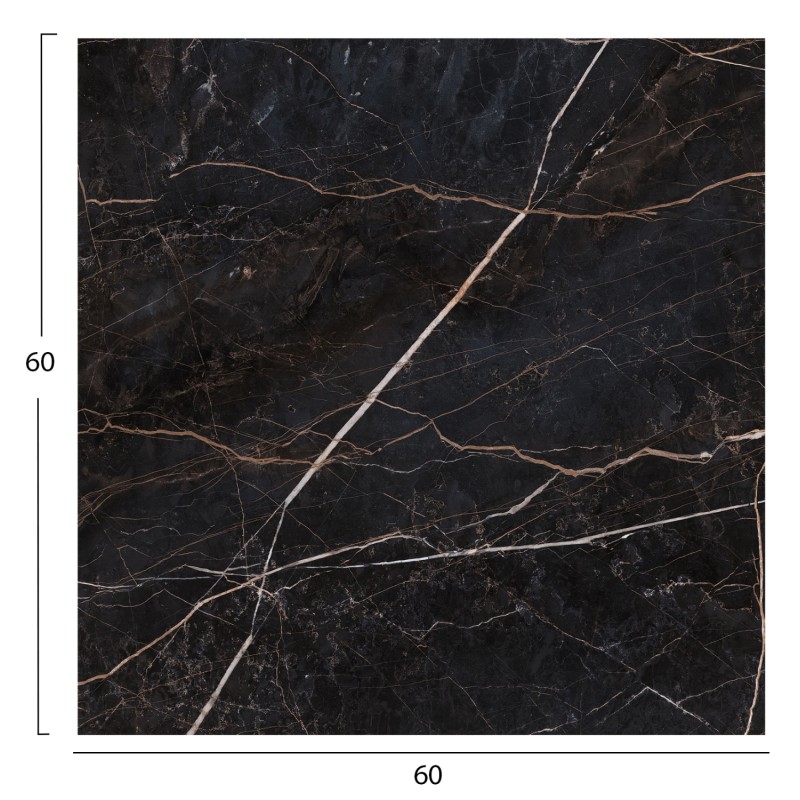 HPL TABLETOP FK5837.34 SQUARE IN BLACK MARBLE COLOR 60X60cm HPL TABLETOP FK5837.34 SQUARE IN BLACK MARBLE COLOR 60X60cm