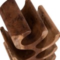 BOTTLE RACK 6-PLACE DIONY FK9485.11 SUAR WOOD--NATURAL COLOR 25x18x50Hcm. BOTTLE RACK 6-PLACE DIONY FK9485.11 SUAR WOOD--NATURAL COLOR 25x18x50Hcm.