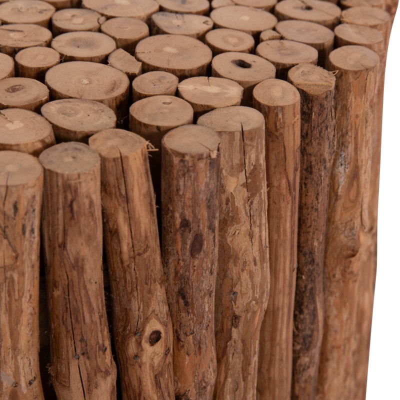COFFEE TABLE ROUND DRIFTER FK4443 DRIFTWOOD IN NATURAL COLOR Φ36x40Hcm.