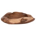 TABLE DECOR BOWL NOKI FK18297 TEAK WOOD--NATURAL COLOR 60x46x15Hcm. TABLE DECOR BOWL NOKI FK18297 TEAK WOOD--NATURAL COLOR 60x46x15Hcm.