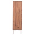SHOE CABINET MEDY FK18187.02 MELAMINE IN ANTHRACITE & NATURAL-BLACK LEGS 85x30x108.5Hcm. SHOE CABINET MEDY FK18187.02 MELAMINE IN ANTHRACITE & NATURAL-BLACK LEGS 85x30x108.5Hcm.