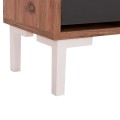 SHOE CABINET MEDY FK18187.02 MELAMINE IN ANTHRACITE & NATURAL-BLACK LEGS 85x30x108.5Hcm. SHOE CABINET MEDY FK18187.02 MELAMINE IN ANTHRACITE & NATURAL-BLACK LEGS 85x30x108.5Hcm.