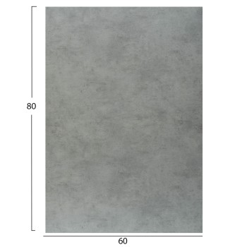 HPL TABLETOP FK6350.32 RECTANGULAR IN CEMENT COLOR 60X80cm