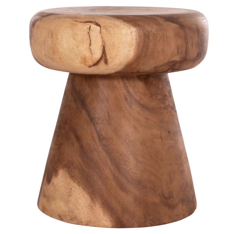 STOOL/SIDE TABLE ROUND CUPRE FK9793.11 SOLID SUAR WOOD-NATURAL Φ40x45Hcm. STOOL/SIDE TABLE ROUND CUPRE FK9793.11 SOLID SUAR WOOD-NATURAL Φ40x45Hcm.