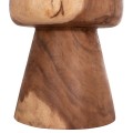 STOOL/SIDE TABLE ROUND CUPRE FK9793.11 SOLID SUAR WOOD-NATURAL Φ40x45Hcm. STOOL/SIDE TABLE ROUND CUPRE FK9793.11 SOLID SUAR WOOD-NATURAL Φ40x45Hcm.