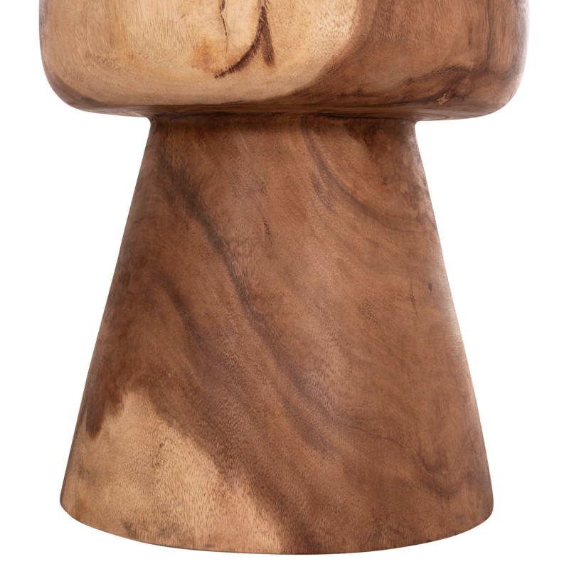 STOOL/SIDE TABLE ROUND CUPRE FK9793.11 SOLID SUAR WOOD-NATURAL Φ40x45Hcm. STOOL/SIDE TABLE ROUND CUPRE FK9793.11 SOLID SUAR WOOD-NATURAL Φ40x45Hcm.