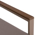 OUTDOOR LOUNGE SET 4PCS SAFIN FK6278.04 ALUMINUM IN CAPPUCCINO--POLYWOOD--OLEFIN FABRIC IN BEIGE OUTDOOR LOUNGE SET 4PCS SAFIN FK6278.04 ALUMINUM IN CAPPUCCINO--POLYWOOD--OLEFIN FABRIC IN BEIGE