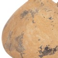 DECORATIVE TABLE VASE VERMO FK4394 TERRACOTTA IN BRUSHED BEIGE Φ22x17Hcm. DECORATIVE TABLE VASE VERMO FK4394 TERRACOTTA IN BRUSHED BEIGE Φ22x17Hcm.