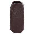 DECORATIVE TABLE VASE NAMENTIS FK4673.07L TERRACOTA IN CHOCOLATE COLOR--26.5x16x36.5Hcm. DECORATIVE TABLE VASE NAMENTIS FK4673.07L TERRACOTA IN CHOCOLATE COLOR--26.5x16x36.5Hcm.