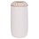 DECORATIVE TABLE VASE LENNOX FK4675.02S TERRACOTA IN WHITE--Φ18x33Hcm.
