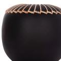 DECORATIVE TABLE VASE LENNOX FK4675.01L TERRACOTA IN BLACK--Φ22x20Hcm. DECORATIVE TABLE VASE LENNOX FK4675.01L TERRACOTA IN BLACK--Φ22x20Hcm.