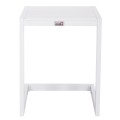 SUNLOUNGER SIDE TABLE BELLING FK6274.01 ALUMINUM IN WHITE 42x43x53Hcm. SUNLOUNGER SIDE TABLE BELLING FK6274.01 ALUMINUM IN WHITE 42x43x53Hcm.