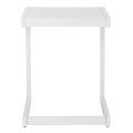 SUNLOUNGER SIDE TABLE BELLING FK6274.01 ALUMINUM IN WHITE 42x43x53Hcm. SUNLOUNGER SIDE TABLE BELLING FK6274.01 ALUMINUM IN WHITE 42x43x53Hcm.