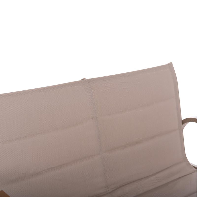 OUTDOOR LOUNGE SET 4PCS JULIETTE FK6280.04 CAPPUCCINO ALUMINUM-TEXTILENE--TEMPERED GLASS OUTDOOR LOUNGE SET 4PCS JULIETTE FK6280.04 CAPPUCCINO ALUMINUM-TEXTILENE--TEMPERED GLASS