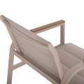 OUTDOOR LOUNGE SET 4PCS JULIETTE FK6280.04 CAPPUCCINO ALUMINUM-TEXTILENE--TEMPERED GLASS OUTDOOR LOUNGE SET 4PCS JULIETTE FK6280.04 CAPPUCCINO ALUMINUM-TEXTILENE--TEMPERED GLASS