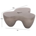 COFFEE TABLE SALLEN FK18161.03 FIBER CEMENT IN GREY--108x94x38.5Hcm. COFFEE TABLE SALLEN FK18161.03 FIBER CEMENT IN GREY--108x94x38.5Hcm.