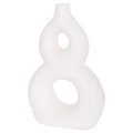TABLE DECORATIVE VASE FIORIN FK4666.02S TERRACOTA IN WHITE--21x7.5x31Hcm. TABLE DECORATIVE VASE FIORIN FK4666.02S TERRACOTA IN WHITE--21x7.5x31Hcm.