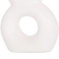TABLE DECORATIVE VASE FIORIN FK4666.02S TERRACOTA IN WHITE--21x7.5x31Hcm. TABLE DECORATIVE VASE FIORIN FK4666.02S TERRACOTA IN WHITE--21x7.5x31Hcm.