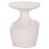 SIDE TABLE REBON FK18156.02S FIBER CEMENT IN WHITE--Φ27.5x50Hcm