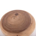 STOOL PUFFAT FK18172.02 FIBER CEMENT IN WHITE-TEAK WOOD TOP Φ45x46Hcm. STOOL PUFFAT FK18172.02 FIBER CEMENT IN WHITE-TEAK WOOD TOP Φ45x46Hcm.